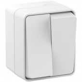 Выключатель 2ОП белый IP54 Schneider ATN540151