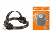 Фонарь светодиод."Титан 3" налобный, 6Вт 1LED CREE, 3хАА, IPХ4, ТДМ 