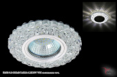 Свет-к встр.51608-9.0-001MN MR 16+LED 3W WH (4030)
