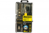 Прибор для выжигания STAYER "PROFESSIONAL"  3 в 1 с набором  насадок 20шт 45227