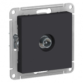 Механизм розетки TV 1СП карбон RG6, 1dB "Schneider" ATN001093