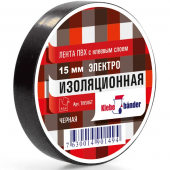 Изолента 15ммх20м черная ПВХ Klebebander (758)