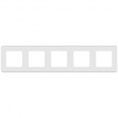Рамка 5-ая "INSPIRIA" белая