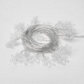 Гирлянда светодиодная "Снежинки" 2,8м, белый IP20 ULD-S0280-20/DTA WHITE