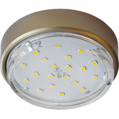 Свет-к накладной Ecola GX53 DGX5318 золото (5156)