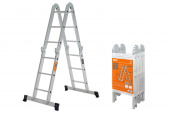 Лестница-трансформер алюм.ЛТА4х3, 4 секции по 3 ступени 10,4 кг TDM