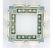 Коробка ответвительная ОП с конт.группой IP44 КОА-003 90х90х42мм