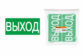 Знак "ВЫХОД" 200х100мм  TDM
