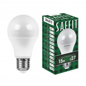 Лампа светодиодная SAFFIT 15Вт Е27 230V 6400К A60