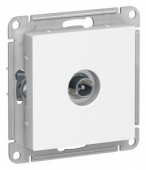 Механизм розетки TV 1СП белый RG6, 1dB "Schneider" ATN000193