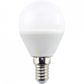 Лампа светодиодная Ecola globe LED 8W G45 220V E14 2700K шар 78х45