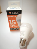 Лампа светодиодная Relight A60 15Вт 230В 6500К E27