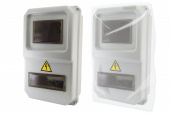Бзум 1-фазный (ЩУРН-П-1ф-8 (383х234х119)) пластик IP54 TDM