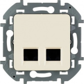 Механизм розетки компьютерной 2СП INSPIRIA RJ45 кат5е UTP слоновая кость