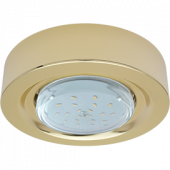 Свет-к накладной Ecola GX53 FT3073 220V золото 32х130 (5160)