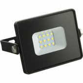 Прожектор светодиод. 10W 6400K IP65 Feron LL-918  черный с матовым стеклом