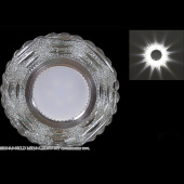 Свет-к встр.14310-9.0-001LD MR 16+LED 3W  WT (4877)