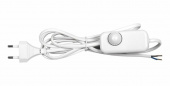 Сетевой шнур с диммером белый 6А 1,7м Smartbuy