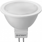 Лампа светодиодная Онлайт MR16 GU5.3 LED 7W 6500К матовая