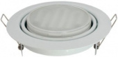 Свет-к встр.потолочн. Ecola GX53 FT9073 220V белый 40х120 п/поворотный (5298)