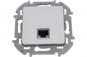 Механизм розетки компьютерной 1СП INSPIRIA RJ45 кат5е UTP алюминий