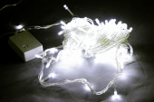 Гирлянда светодиодная A-001 100LED с контроллером, 10м, белая