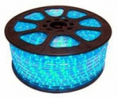 Дюралайт-лента светодиод.голубая 60SMD 4.4W 220V LS707 100m Feron