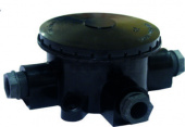Коробка ОП3-х рожк. ABS пластик ПЭМИ У-409