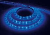 Светодиодная лента 60SMD 12V 4,8W/m синий IP65 Feron/TDM герметич.LS604 на белом осн. (5951)