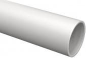 Труба ПВХ d20 гладкая,жесткая, серая, 3м ИЭК CTR10-020-K41-093I