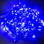 Гирлянда уличная БАХРОМА (база) 150LED синий 3х0,5м, IP44, ECOLA