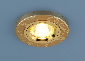 Свет-к встр.2050 MR16 золото (GD) ES (4591)