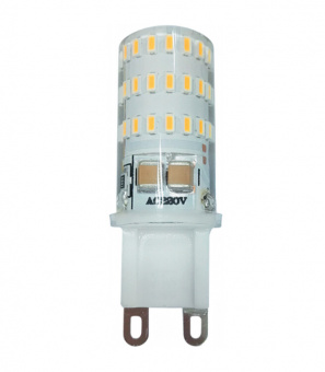 Лампа светодиодная Jazzway "капсула" G9 LED 5Вт 4000К 220V холод. бел. (1093)