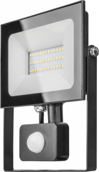 Прожектор светодиод. OFL-02-50-4K-BL-IP65-LED-SNRA с датчиком движения 4000Лм Онлайт