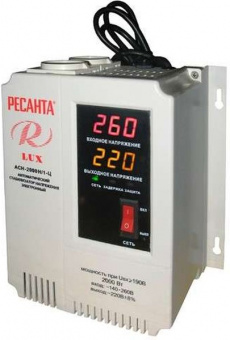 Стаб-р 1-фаз. Ресанта  АСН-2000Н/1-Ц навесной LUX