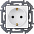 Механизм евророзетки 1СП INSPIRIA белый