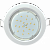 Свет-к встр.потолочн. Ecola/General/Navigator GX53 H4 220V белый (5163) 71277