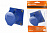 Розетка 413 2Р+РЕ+N 16А 220 IP44 TDM