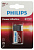 Элемент питания Philips 6LR61 BL1 (крона) (6634) 