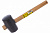 Киянка резиновая STAYER с деревянной рукояткой, 340г 20505-55