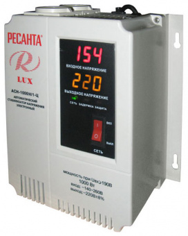 Стаб-р 1-фаз. Ресанта  АСН-1000 Н/1-Ц навесной LUX
