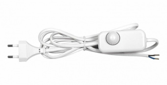 Сетевой шнур с диммером белый 6А 1,7м Smartbuy