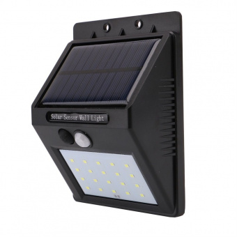 Фонарь-светильник SOLAR LIGHT 20 LED датчик+зарядка от солнца