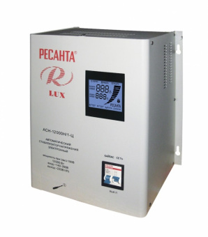 Стаб-р 1-фаз. Ресанта  АСН-12000/1-Ц навесной LUX