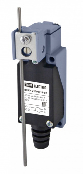 Выкл.концевой ВККН-2159М11-У2 регулируемый стержень мет. 5А 1з+1р IP65 ТДМ