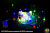 Гирлянда светодиодная A-001 100LED с контроллером, 10м, MIX