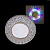 Свет-к встр.16744-9.0-001CN MR16+LED 3W CL (1108)