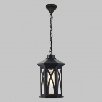 Св-к сад.-парк. настенный вниз, Черный Е27 60W IP43 IL.0016.0002-BK