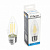 Лампа светодиодная свеча проз.  Feron LB-713 11W 230V Е27 6400К филамент