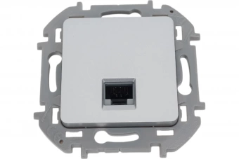 Механизм розетки компьютерной 1СП INSPIRIA RJ45 кат5е UTP алюминий